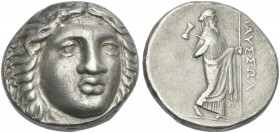 Satraps of Caria, Maussolus. Tetradrachm.
From a European collection and purchased in 2010.