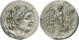 Kings of Cappadocia. Ariarathes VII Philometor, circa 107/6-101-0. Tetradrachm.