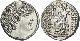 Seleucis ad Pieria, Antioch, Aulus Gabinius, Proconsul, 57 – 55. Tetradrachm.