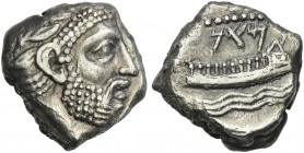 Phoenicia, Aradus. Uncertain king. Stater.
