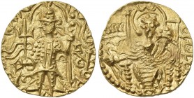 India, Kushan, Vasudeva II, circa 290 – 310. Dinar. Ex Heritage 3026, 2013, 26168.