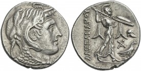 Ptolemaic Kings, Ptolemy I Soter as satrap, 323 – 305. Tetradrachm.
Ex CNG Review 23, 1998, 48.
