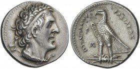 Ptolemy I Soter as king, 305 – 282. Tetradrachm.