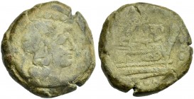 L. Furius Philus. Triens 189-180. Very rare.
Ex CNG 88, 2011, 1135.