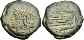 L. Licinius Murena. As circa 169-158.
Ex Hirsch 129, 1981, 3005.