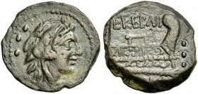 L. Trebanius. Quadrans 135.
Ex NAC R, 2007, 1285.