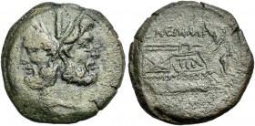 L. Memmius Galeria. As circa 106. Very rare.
Ex NAC R, 2007, 1294.