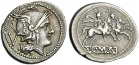 Quinarius circa 214-213.