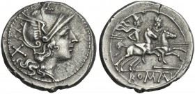 Denarius, South East Italy circa 209.