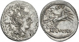 M. Lucilius Rufus. Denarius 101.