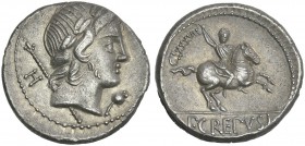 P. Crepusius. Denarius 82.