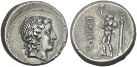 L. Marcius Censorinus. Denarius 82.
Ex Crippa FPL 4, 1971, 309