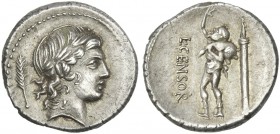 L. Marcius Censorinus. Denarius 82.