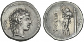 L. Marcius Censorinus. Denarius 82.