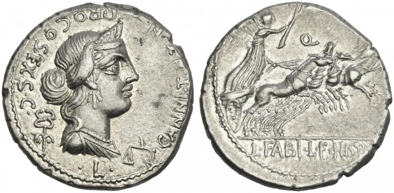 C. Annius. Denarius, North-Italy 82-81, AR 19 mm, 3.92 g. C·ANNI·T·F·T·N· PRO·CO...