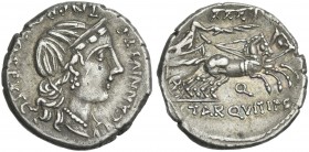 C. Annius. Denarius, North Italy and  Spain 82-81.