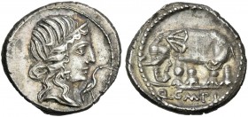 Q. Caecilius Metellus Pius. Denarius 81.