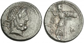 L. Procilius. Denarius 80.