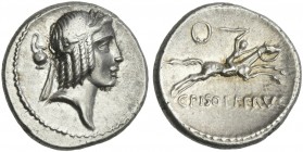 C. Piso L.f. Frugi. Denarius 67.