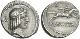 C. Piso L.f. Frugi. Denarius 67.