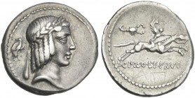 C. Piso L.f. Frugi. Denarius 67.