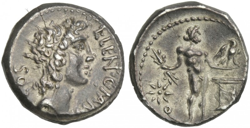 L. Cornelius Lentulus and C. Claudius Marcellus. Denarius, Apollonia and Asia 49...
