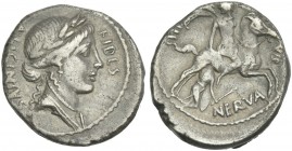 A. Licinius Nerva. Denarius 47. Scarce.
From the Haviland collection.