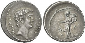 Marcus Antonius. Denarius 41. Rare.Ex Glendining’s April 1952, Ryan, 192. From the RBW collection.