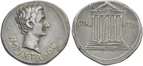 Augustus. Cistophoric tetradrachm, Pergamum c. 19-18 BC.