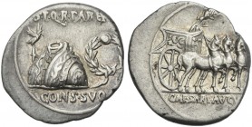 Augustus. Denarius, Colonia Patricia c. 18 BC, AR, Spain