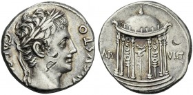 Augustus. Denarius, Colonia Patricia (?) c. 18 BC.
