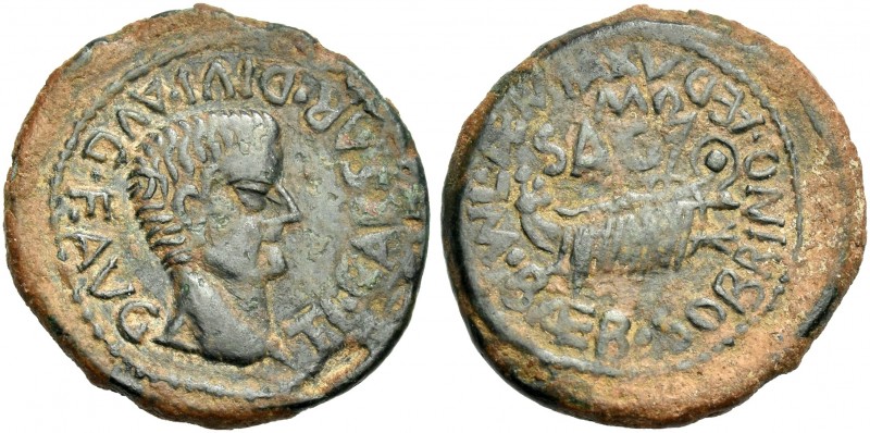 Tiberius augustus, 14 – 37. 
L. Aemilius Maxumus and M. Baebius Sobrinus aed. B...