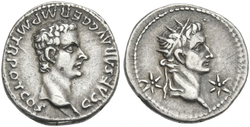 Gaius augustus, 37 – 41. 
Denarius, Lugdunum 37-38, AR 19 mm, 3.71 g. C CAESAR ...