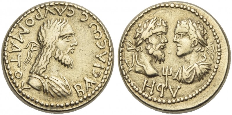 Septimius Severus, 193 – 211. 
Stater struck under Sauromates II, Bosphorus 201...