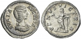 Julia Domna, wife of Septimius Severus. Denarius 196-211.