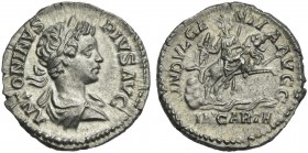Caracalla augustus. Denarius 201-206.