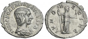 Julia Soemia, mother of Elagabalus. Denarius 218-222.