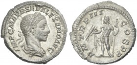 Severus Alexander augustus. Denarius 224.