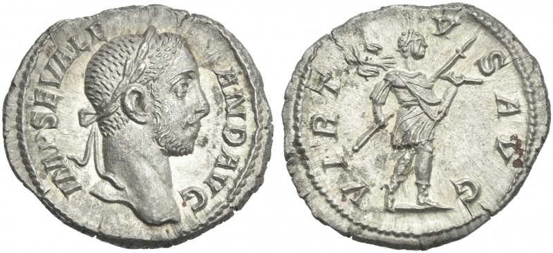 Severus Alexander, 222 – 225. 
Denarius 228-231, AR 20 mm, 3.38 g. IMP SEV ALE ...