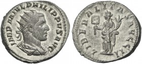 Philip I augustus. Antoninianus 244-247.