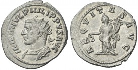 Philip I augustus. Antoninianus, Antiochia 244-249.