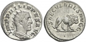 Philip I augustus.  Antoninianus 248.