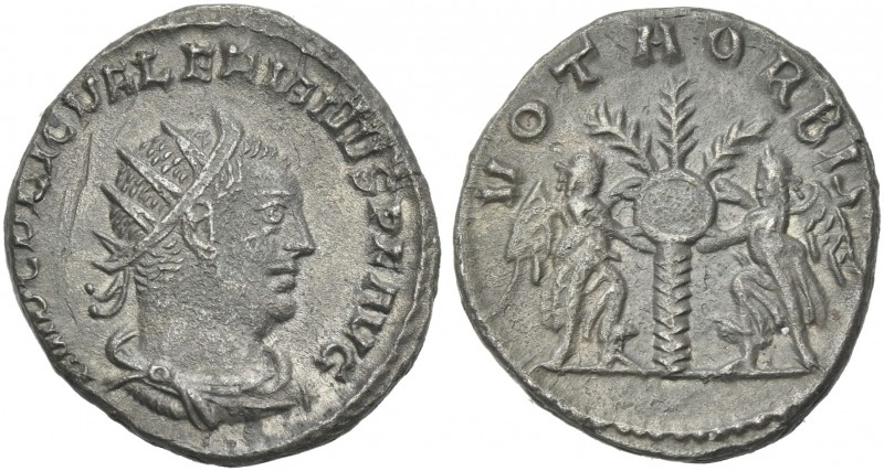 Valerian I, 253 – 260. 
Antoninianus, Samosata 255-260, AR 21 mm, 4.14 g. IMP C...