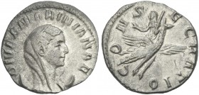 Diva Mariniana, wife of Valerian I. Antoninianus 256.