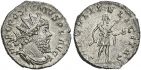 Postumus. Antoninianus, Mint II 266-267.