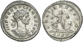 Aurelian augustus. Antoninianus, Ticinum before mid 274.