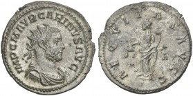 Carinus augustus. Antoninianus, Lugdunum 283-285.