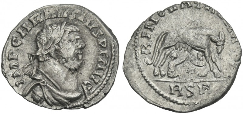 Carausius, 286 – 293. 
Denarius, Londinium circa 287-289, AR 21 mm, 2.92 g. IMP...