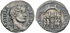 Maximianus Herculius augustus. Barbaric Argenteus c. 294-295.