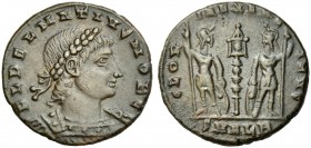 Delmatius caesar. Æ4, Alexandria 337.